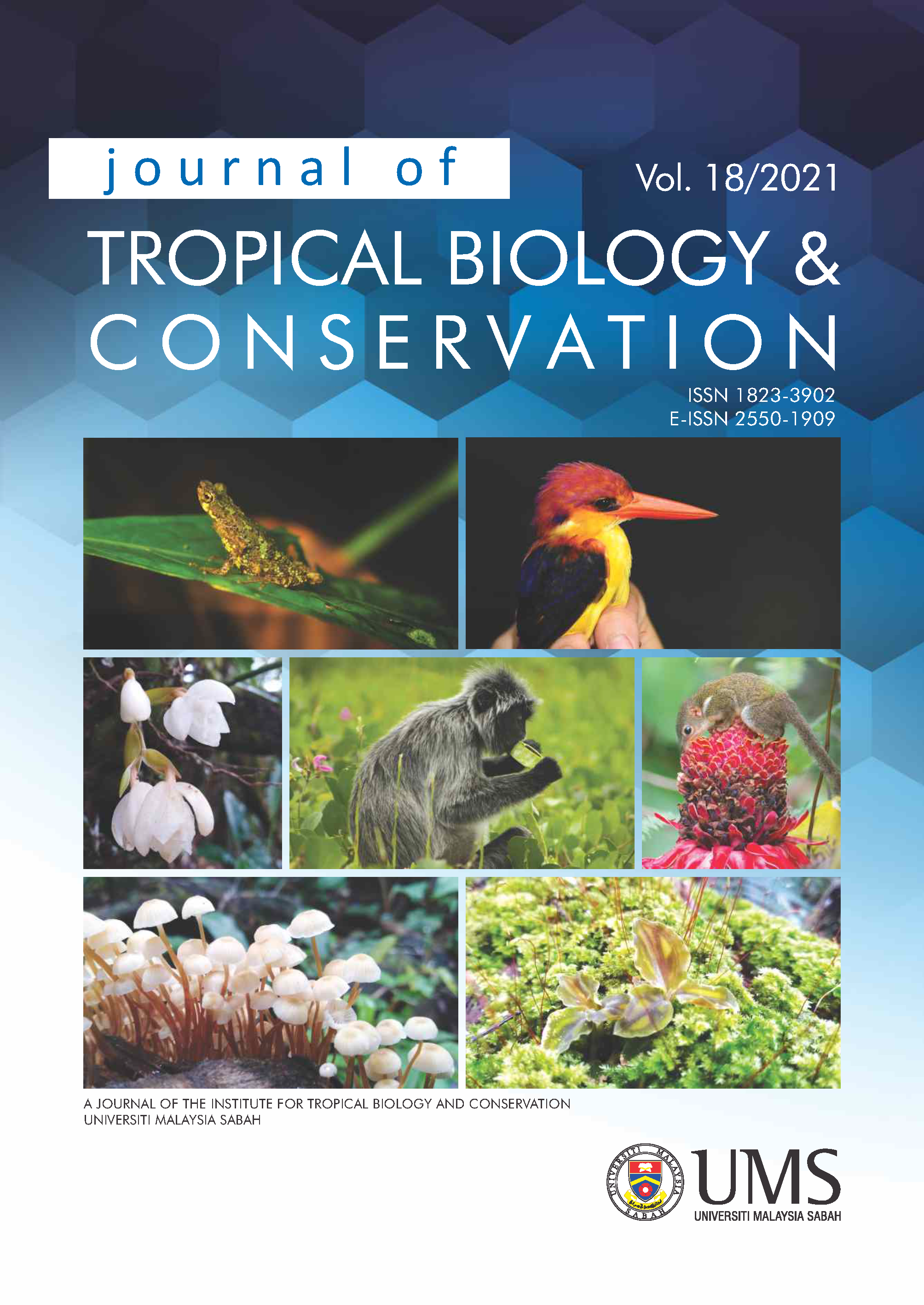 Vol. 19 (2022): Journal of Tropical Biology and Conservation
