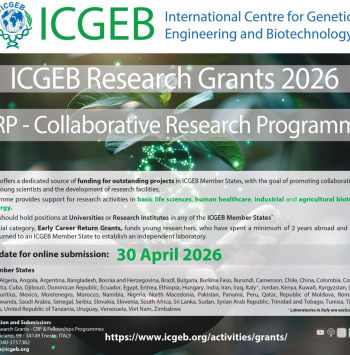 HEBAHAN PERMOHONAN GERAN PENYELIDIKAN ICGEB 2026